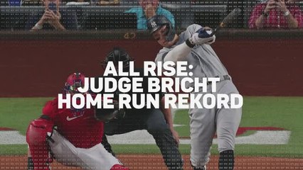 Alle aufstehen! - Judge bricht Homerun-Rekord