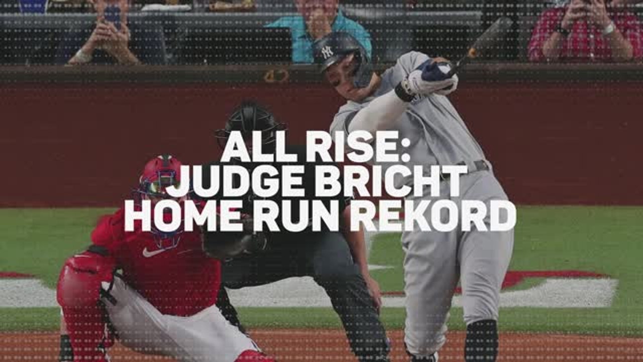 Alle aufstehen! - Judge bricht Homerun-Rekord