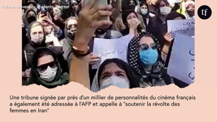Les stars françaises se font les pointes en soutien aux Iraniennes (et Internet se moque)