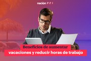 Beneficios de aumentar vacaciones y reducir horas de trabajo