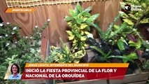 Inició la fiesta provincial de la flor y nacional de la orquídea