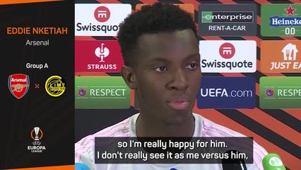 Nketiah soaking up Jesus 'winning mentality'