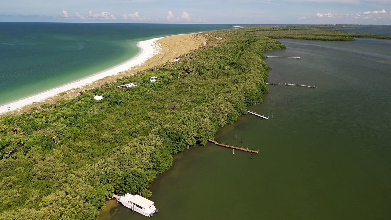 Cayo Costa State Park (Florida, USA) - DJI Mavic Drone Flight
