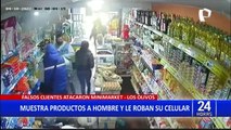 Los Olivos: Falsos clientes roban celular en minimarket