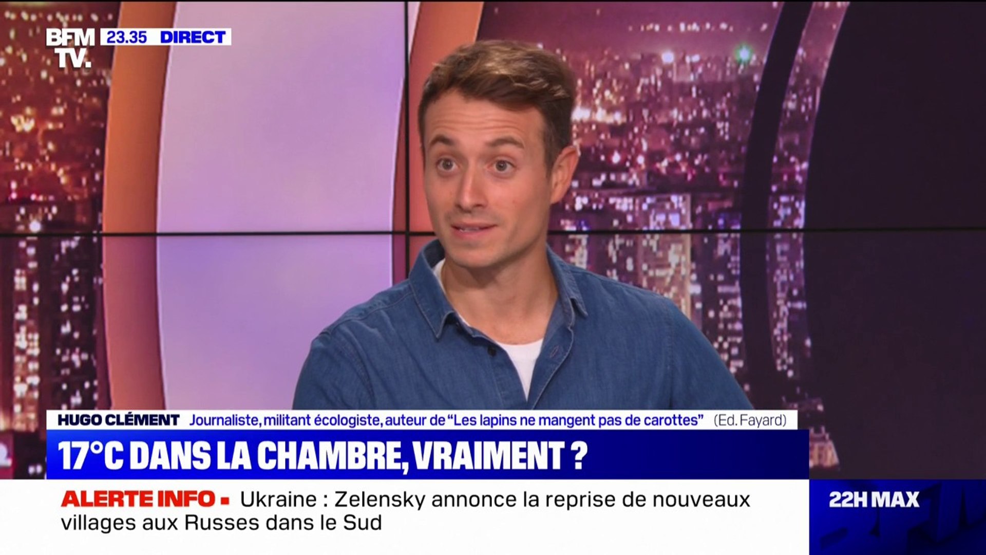 Hugo Clement Marine Le Pen