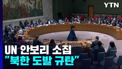 UN 안보리 이사국 北 규탄...중·러 "한미 군사훈련 탓" 어깃장 / YTN