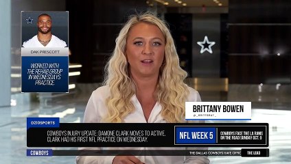 Injury Update: Damone Clark Moves to Active And Will Have First NFL Practice On Wednesday