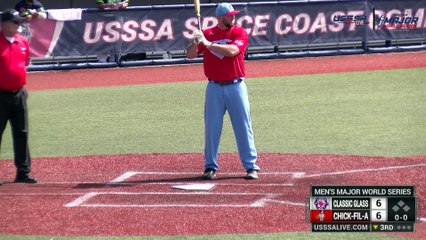 Chick-Fil-A vs Classic Glass - Men’s Major World Series (2022) Wed, Oct 05, 2022 10:40 AM to 12:29 PM