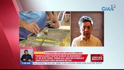 Panayam kay Chairman George Garcia, COMELEC (October 06, 2022) | UB