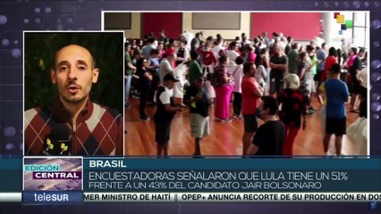 Brasil: Partidos políticos definen alianzas a favor del candidato Lula da Silva de cara a segunda vuelta electoral