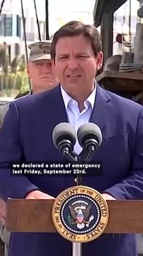 Biden, DeSantis Tout 'Team Effort' on Hurricane Ian Recovery Efforts