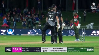 Phillips Puts On A Show In Napier    MATCH HIGHLIGHTS   BLACKCAPS v Bangladesh 2020-21   2nd T20I