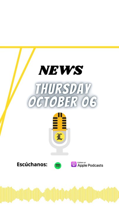 News Thursday 06 october