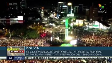 Derecha boliviana intenta crear instrumentos legales para obstaculizar la gestión del Gobierno