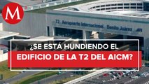 “Suelo de la terminal 2 del AICM se está hundiendo”: Esteva, director de obras públicas de la CdMx