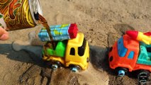 Missile Truck Forgotten In The Sand  #22,Video Whirlpool Relaxing With Truck Concrete  Kids Video, Cartoon Video, Kids For Cartoon, Cartoon For Kids, Video Whirlpool, Relaxing Video, Truck, Car, Kids Truck, Kids Car, Kids Toy,