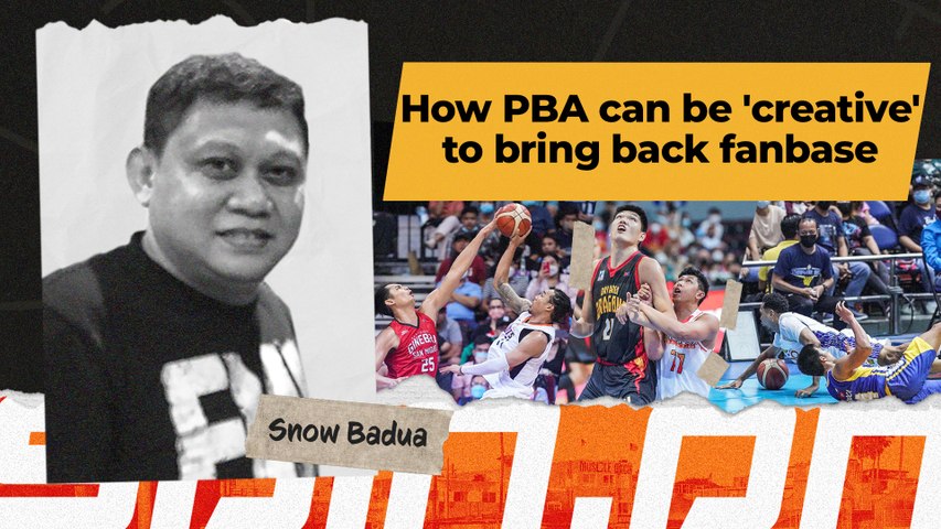 How PBA can be 'creative' to bring back fanbase