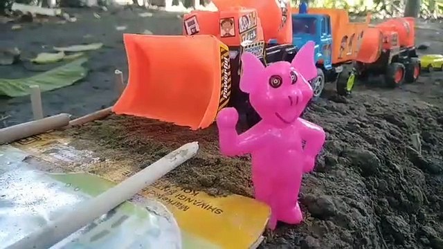 gadi wala cartoon | tractor wala cartoon | jcb train Auto truck bus tractor episode 1