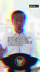 JOKOWI DIGUGAT KE PNJAKPUS SOAL DUGAAN IJAZAH PALSU SAAT PILPRES 2019