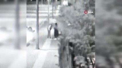 Ankara haberi! Ankara'da kadına şiddet güvenlik kameralarına yansıdı