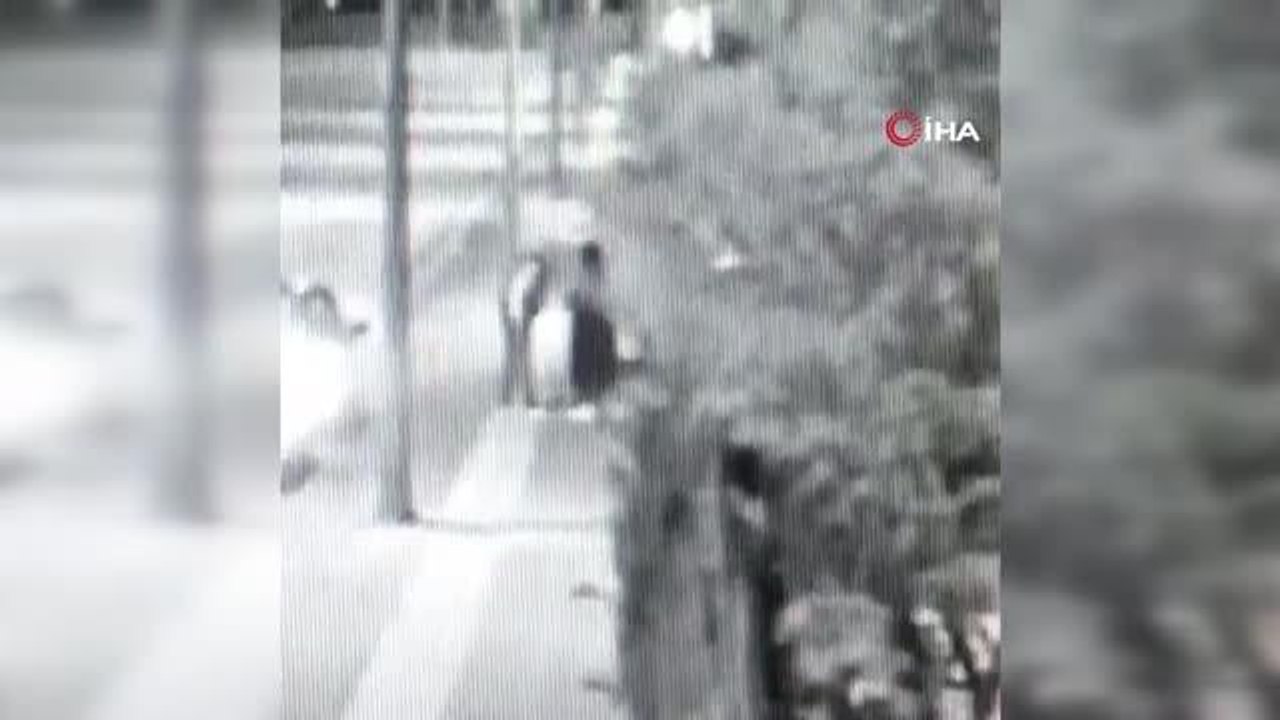 Ankara haberi! Ankara'da kadına şiddet güvenlik kameralarına yansıdı