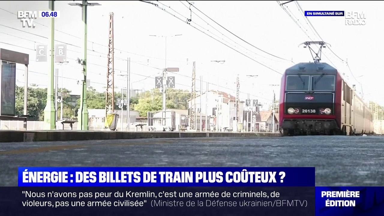 Comment la hausse des prix de l'énergie risque d'entraîner une augmentation des billets de train