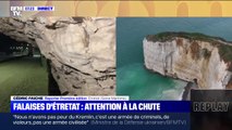 Étretat: le danger d'un selfie sur les falaises