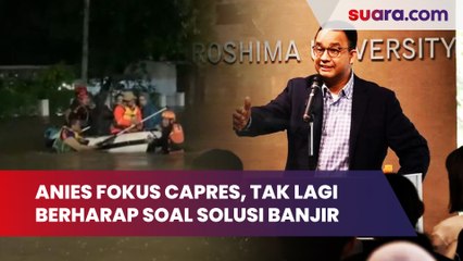 Tak Lagi Berharap ke Anies Soal Solusi Banjir, Gilbert PDIP: Dia Sudah Fokus ke Capres