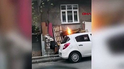 Tartıştığı kişinin evini yaktı