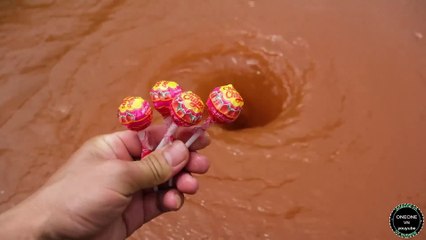 Experiment Whirlpool vs Car in the pencil color, Car, Cartoon #115,