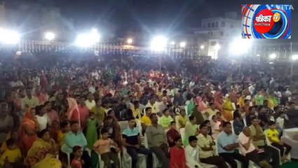 राजसमंद के बालकृष्ण स्टेडियम में ऐसे हुआ दशानन का दहन, देखें तस्वीरें