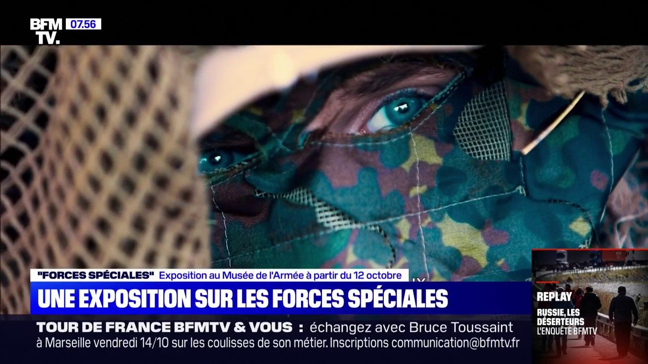 Les coulisses de l'exposition sur les forces spéciales qui arrive au musée de l'Armée