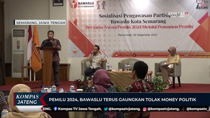 Pemilu  2024, Bawaslu Terus Gaungkan Tolak Money Politik