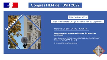 Webradio n°3 "De Vive Voix" : Accompagnement et accès au logement des personnes vulnérables.