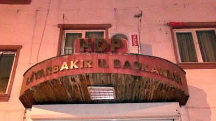 Diyarbakır HDP il binası mühürlendi