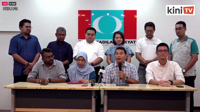 LIVE: PKR deputy president Rafizi Ramli holds GE15 press conference