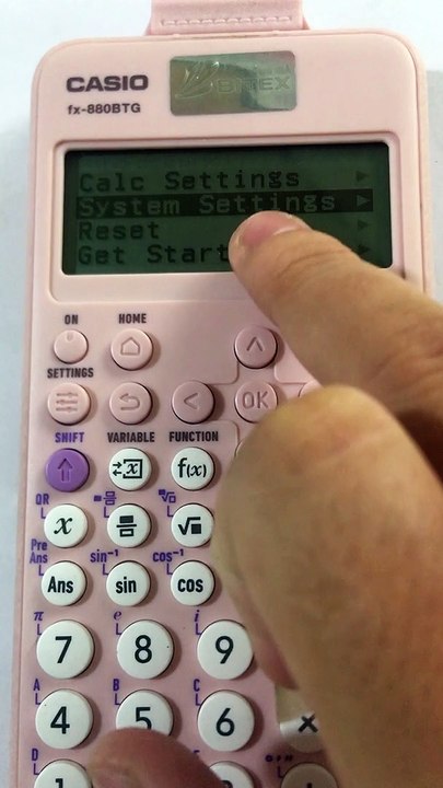 Hướng dẫn cách cài đặt ngôn ngữ tiếng việt tiếng anh cho máy tính casio fx - 880 BTG