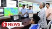 King gets briefed on northeast monsoon forecast, flood preparations