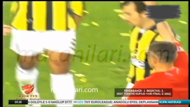 Fenerbahçe 1-1 Beşiktaş (After Extra Time) [HD] 26.04.2007 - 2006-2007 Turkish Cup Semi Final 2nd Leg + Post-Match Comments