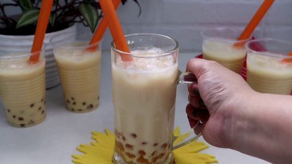 PANG NEGOSYO MELON MILK TEA _ Pinoy Recipe _ Taste Buds PH