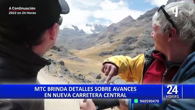 MTC brinda detalles sobre avance en nueva Carretera Central