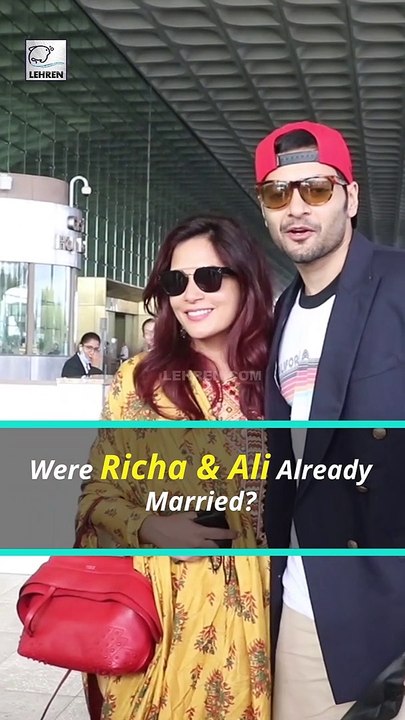 Ali Fazal & Richa Chadha Have Been Legally Married For 2.5 Years