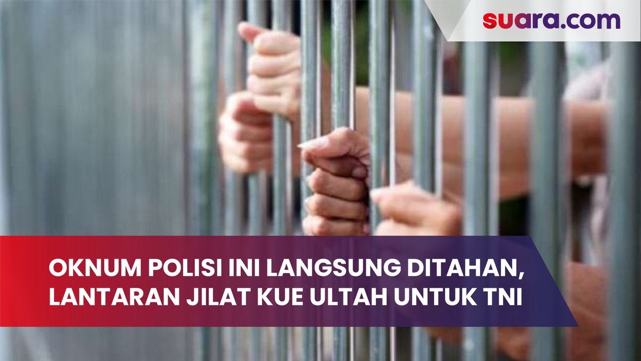 Oknum Polisi Ini Langsung Ditahan, Setelah Vide...