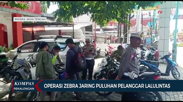 Operasi Zebra Jaring Puluhan Pelanggar Lalu Lintas