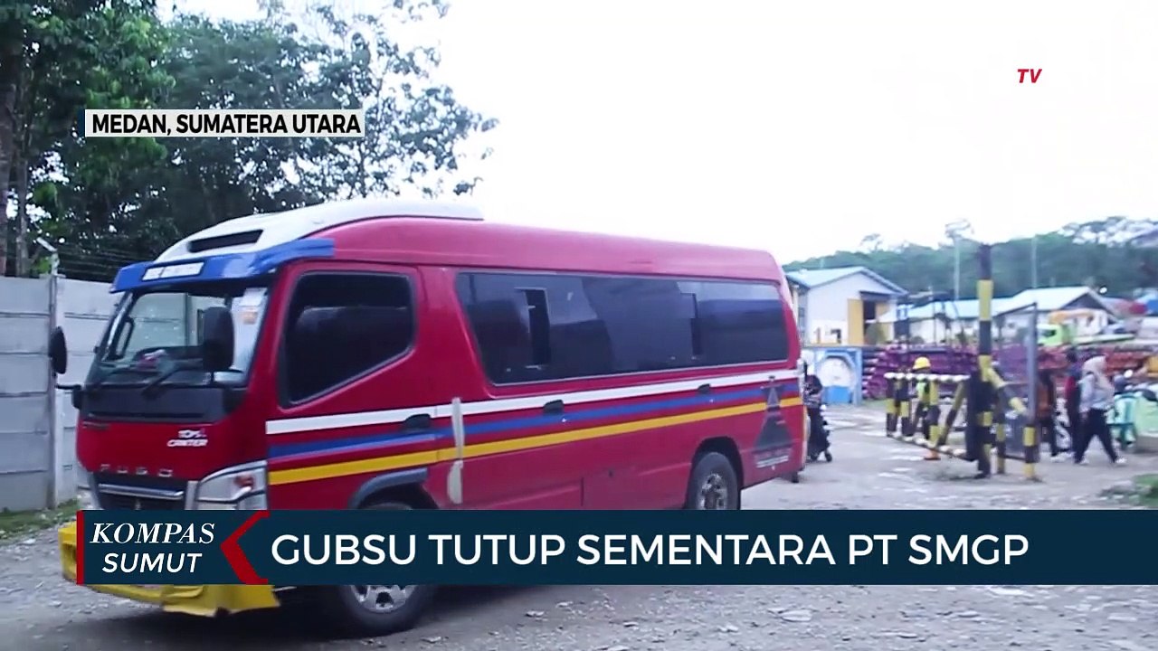Gubernur Sumatera Utara Edy Rahmyadi Menutup Sementara Operasional PT SMGP
