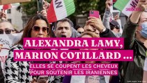 Alexandra Lamy, Marion Cotillard... elles se coupent les cheveux pour soutenir les Iraniennes