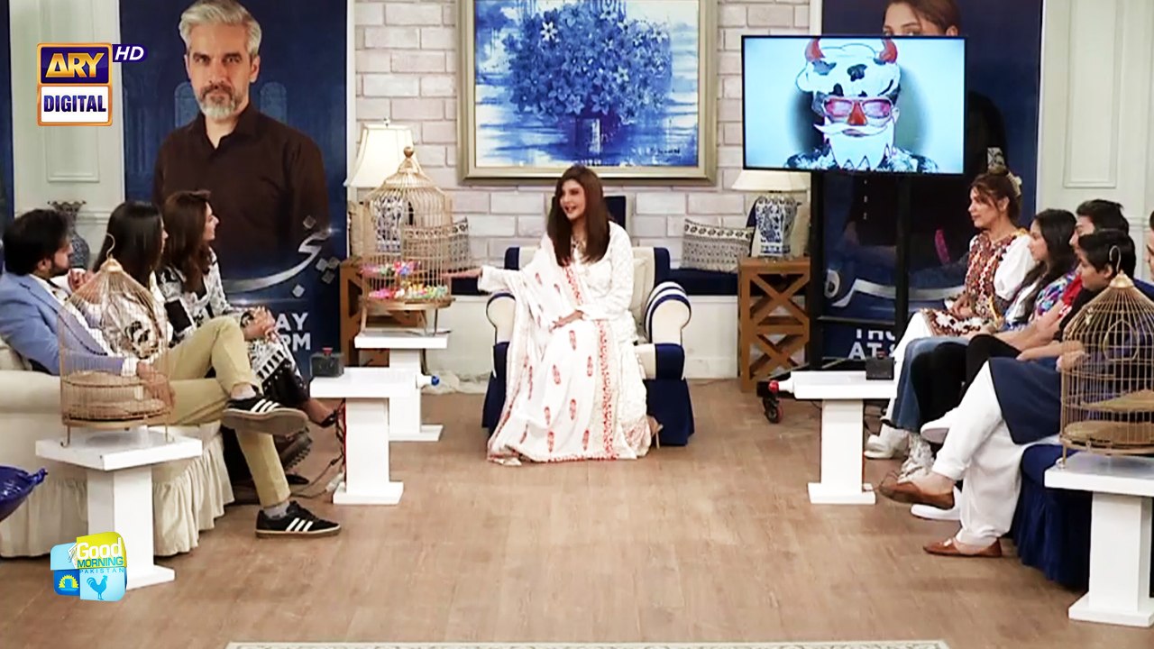 Tasveer Pehchanna Hai | Interesting activity | Drama Serial "Pinjra" Cast Special