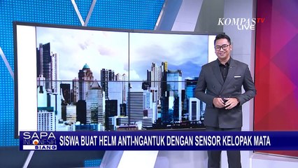 Helm dengan Sensor Anti Ngantuk Karya Pelajar di Padang!