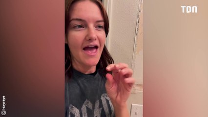 Les murs de sa salle de bain saignent ?