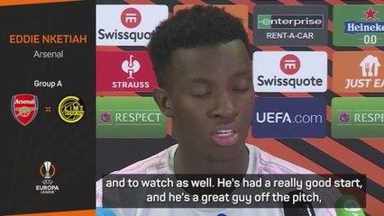 Nketiah soaking up Jesus' 'winning mentality'